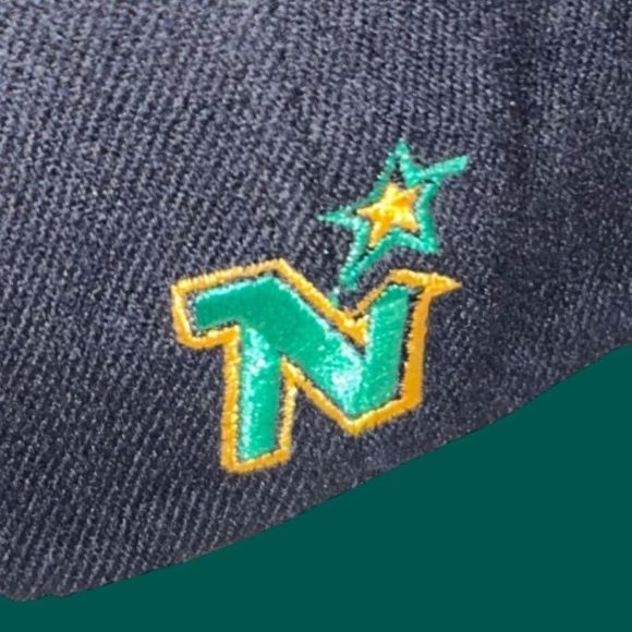 NHL North Stars Zephyr Fitted Cap Size M/L - Picture 3 of 5